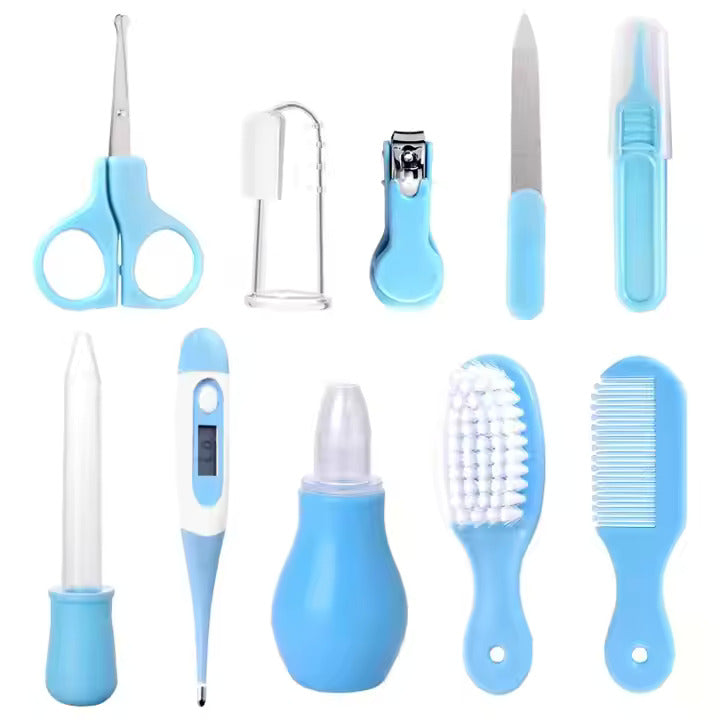 10pcs Set Mini Baby Nail Scissors Safety Manicure Pedicure Set Newborn Nail Cutter