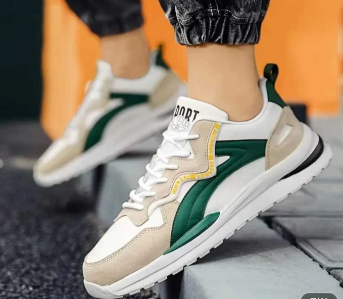 Men Stylish Sneakers Shoes | Lace-Up Lightweight Shoes